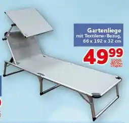 CENTERSHOP Gartenliege mit Textilene-Bezug Angebot
