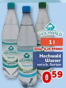 CENTERSHOP Hochwald Wasser Angebot