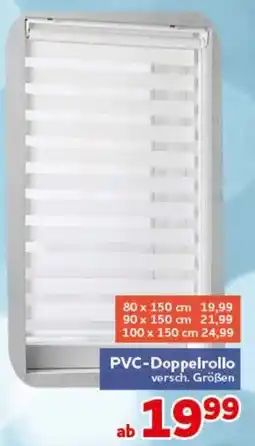 CENTERSHOP PVC-Doppelrollo Angebot