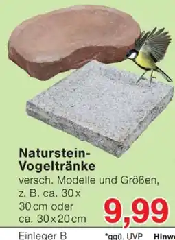 Wiglo Wunderland Naturstein-Vogeltränke Angebot