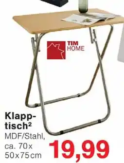 Wiglo Wunderland Klapp-tisch² TIM HOME Angebot