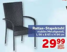 CENTERSHOP Rattan-Stapelstuhl Angebot