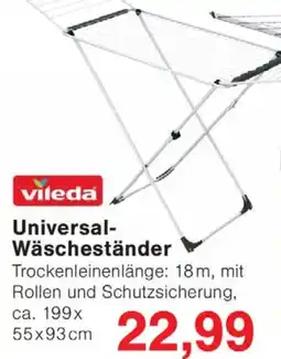 Wiglo Wunderland vileda Universal-Wäscheständer Angebot