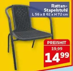 CENTERSHOP Rattan-Stapelstuhl Angebot