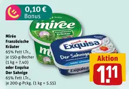 REWE Exquisa Der Sahnige Angebot