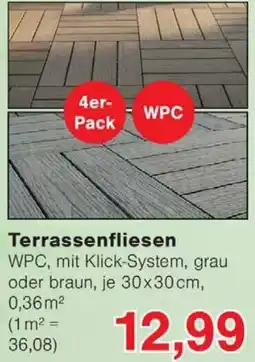 Wiglo Wunderland Terrassenfliesen WPC Angebot