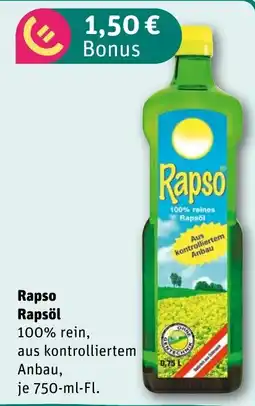 REWE Rapso Rapsöl Angebot
