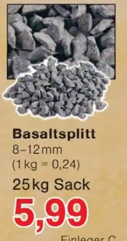 Wiglo Wunderland Basaltsplitt Angebot