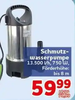 CENTERSHOP SchmutzwasserPumpe Angebot