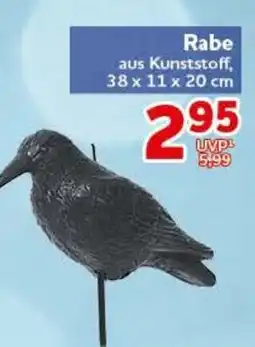 CENTERSHOP Rabe aus Kunststoff Angebot