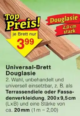 Wiglo Wunderland Universal-Brett Douglasie Angebot