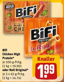 REWE Bifi Chicken High Protein Angebot