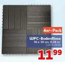 CENTERSHOP WPC-Bodenfliese Angebot