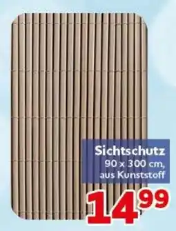 CENTERSHOP Sichtschutz Angebot