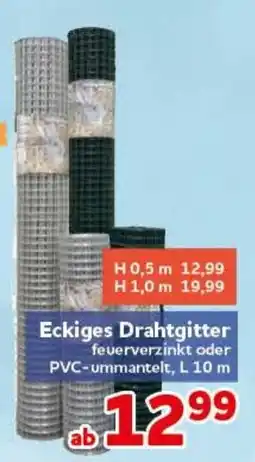 CENTERSHOP Eckiges Drahtgitter Angebot