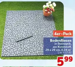 CENTERSHOP Bodenfliesen in Steinoptik Angebot