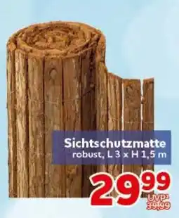 CENTERSHOP Sichtschutzmatte robust Angebot