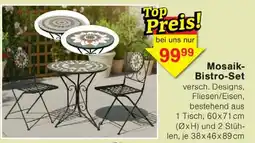 Wiglo Wunderland Mosaik-Bistro-Set Angebot