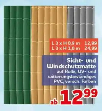 CENTERSHOP Sicht- und Windschutzmatte Angebot