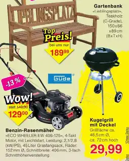 Wiglo Wunderland Gartenbank »Lieblingsplatz«, Teakholz Angebot