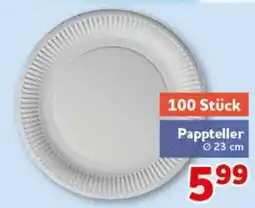 CENTERSHOP Pappteller Angebot