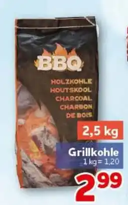 CENTERSHOP BBQ Grillkohle Angebot