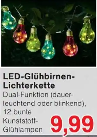 Wiglo Wunderland LED-Glühbirnen-Lichterkette Angebot