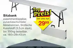 Wiglo Wunderland Sitzbank Angebot