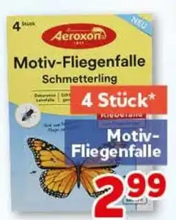CENTERSHOP Aeraxon Motiv-Fliegenfalle Schmetterling Angebot