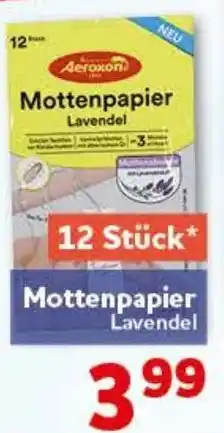 CENTERSHOP Aerokoni Mottenpapier Lavendel Angebot