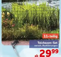 CENTERSHOP Teichzaun-Set Angebot