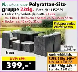 Norma Garten & Freizeit Polyrattan-Sitzgruppe Angebot