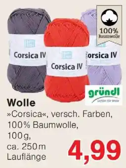 Wiglo Wunderland Corsica IV Wolle Angebot