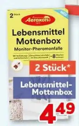 CENTERSHOP Aeraxon Lebensmittel-Mottenbox Angebot