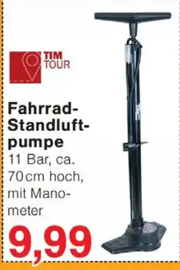 Wiglo Wunderland TIM TOUR Fahrrad-Standluftpumpe Angebot