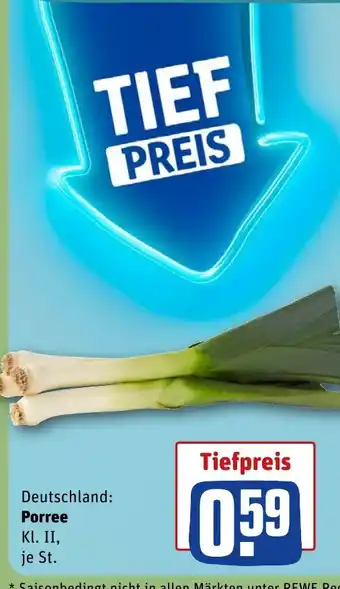 REWE Porree Angebot