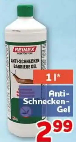 CENTERSHOP REINEX Anti-Schnecken-Barriere Gel Angebot