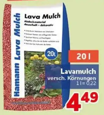 CENTERSHOP Hamann Lava Mulch Angebot