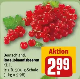REWE Rote Johannisbeeren Angebot