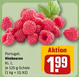 REWE Himbeeren Angebot