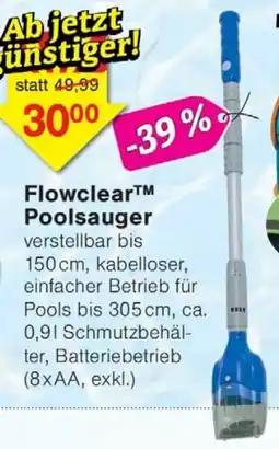Wiglo Wunderland FlowclearTM Poolsauger Angebot