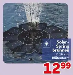 CENTERSHOP Solar-Springbrunnen Angebot