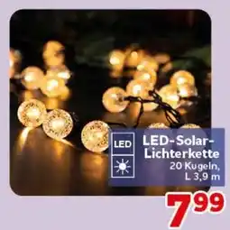 CENTERSHOP LED-Solar-Lichterkette Angebot
