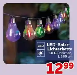 CENTERSHOP LED-Solar-Lichterkette Angebot