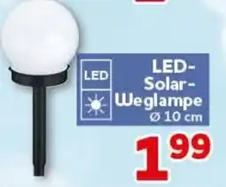 CENTERSHOP LED-Solar-Weglampe Angebot