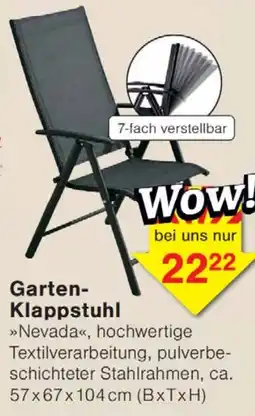 Wiglo Wunderland Garten-Klappstuhl »Nevada« Angebot
