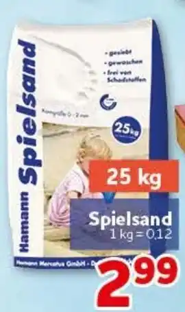 CENTERSHOP Hammann Spielsand Angebot