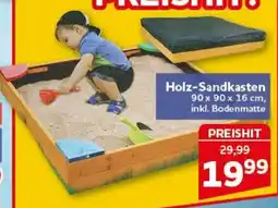 CENTERSHOP Holz-Sandkasten Angebot