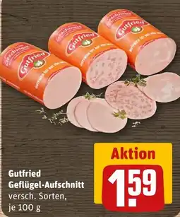 REWE Gutfried Geflügel-Aufschnitt Angebot