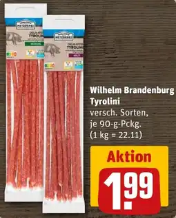 REWE Wilhelm Brandenburg Tyrolini Angebot